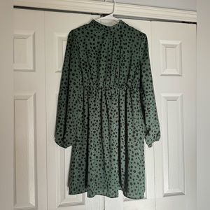 SHEIN long sleeve empire waist dress